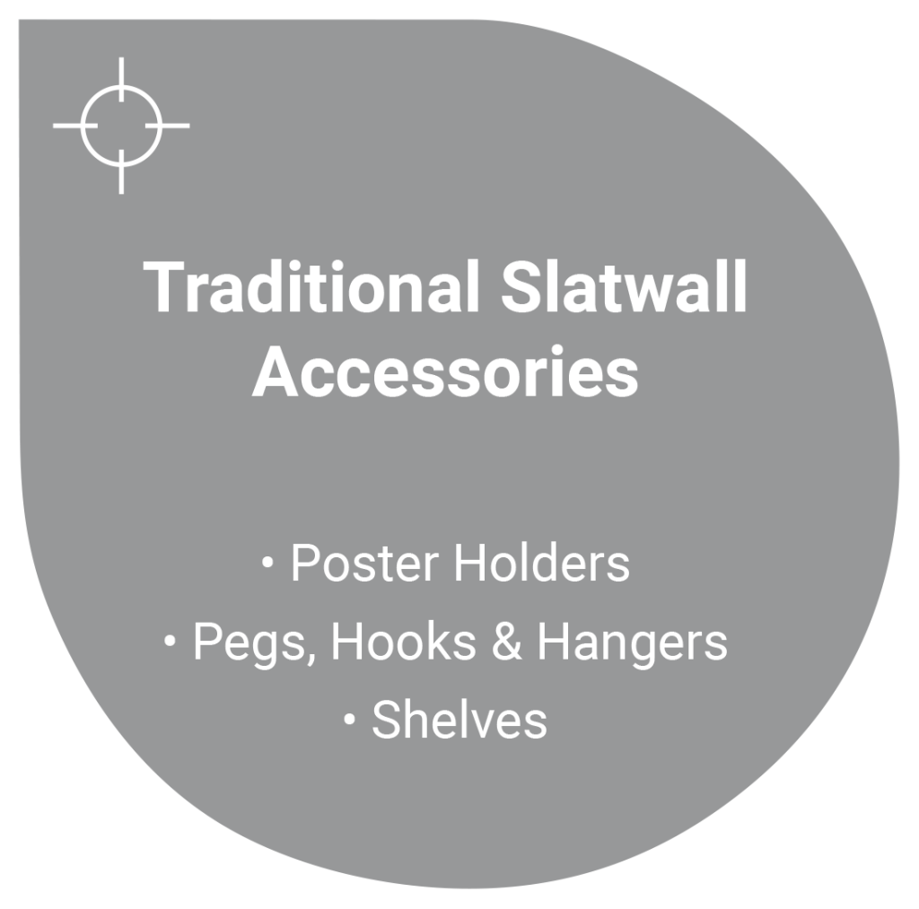 Slatwall Displays Signs Display