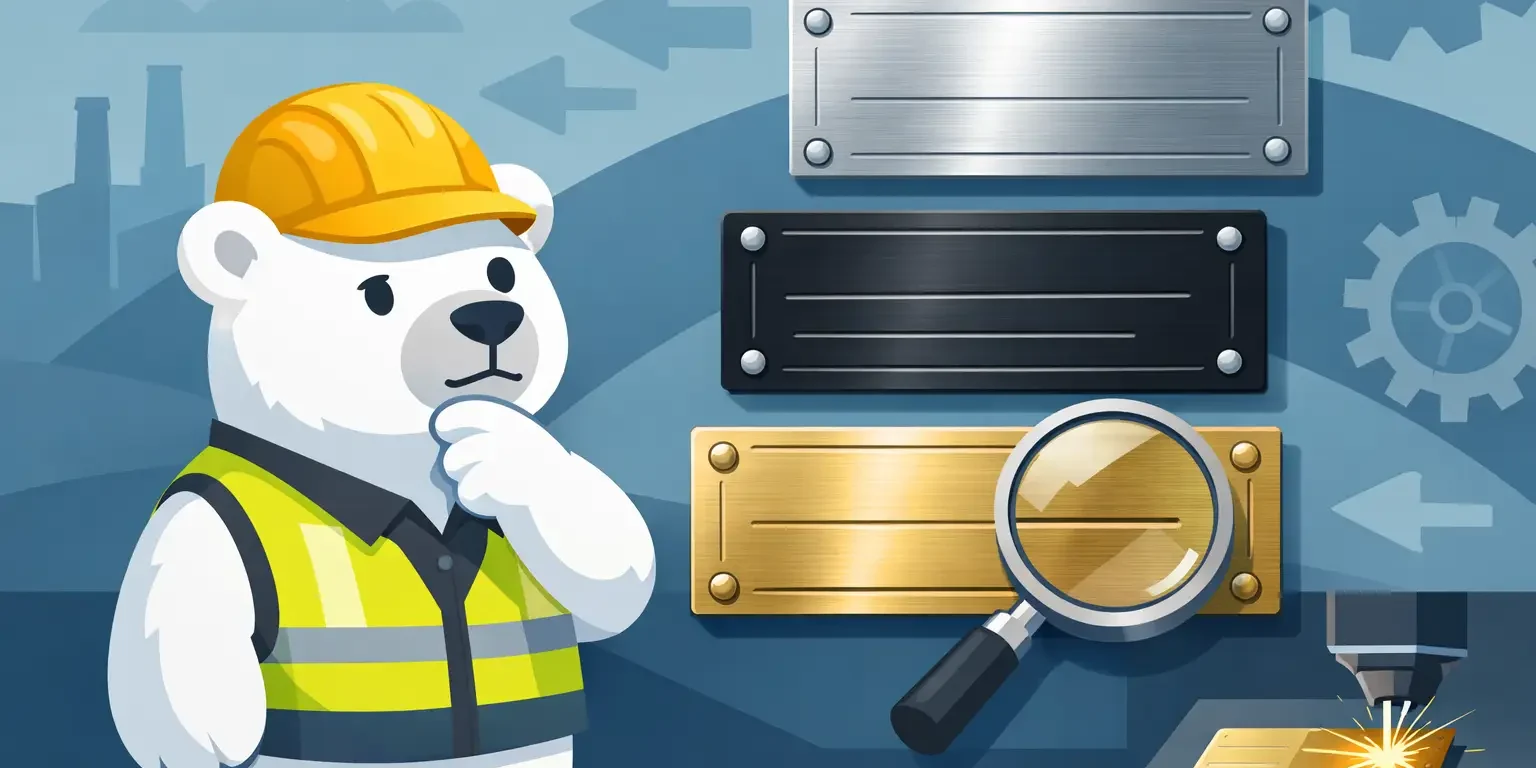 Choosing Engraved Industrial Nameplates