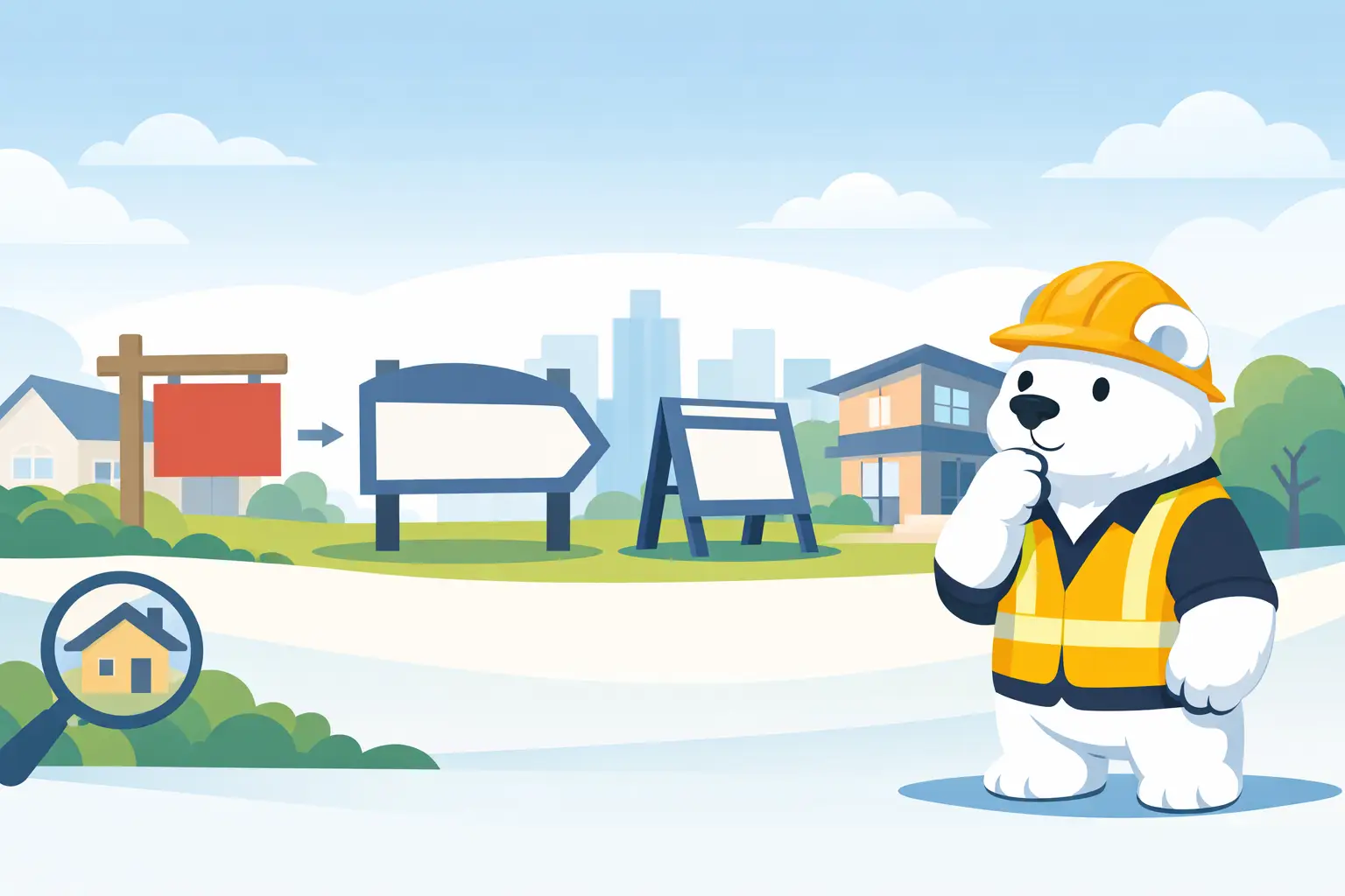 Choosing property for sale signs that work