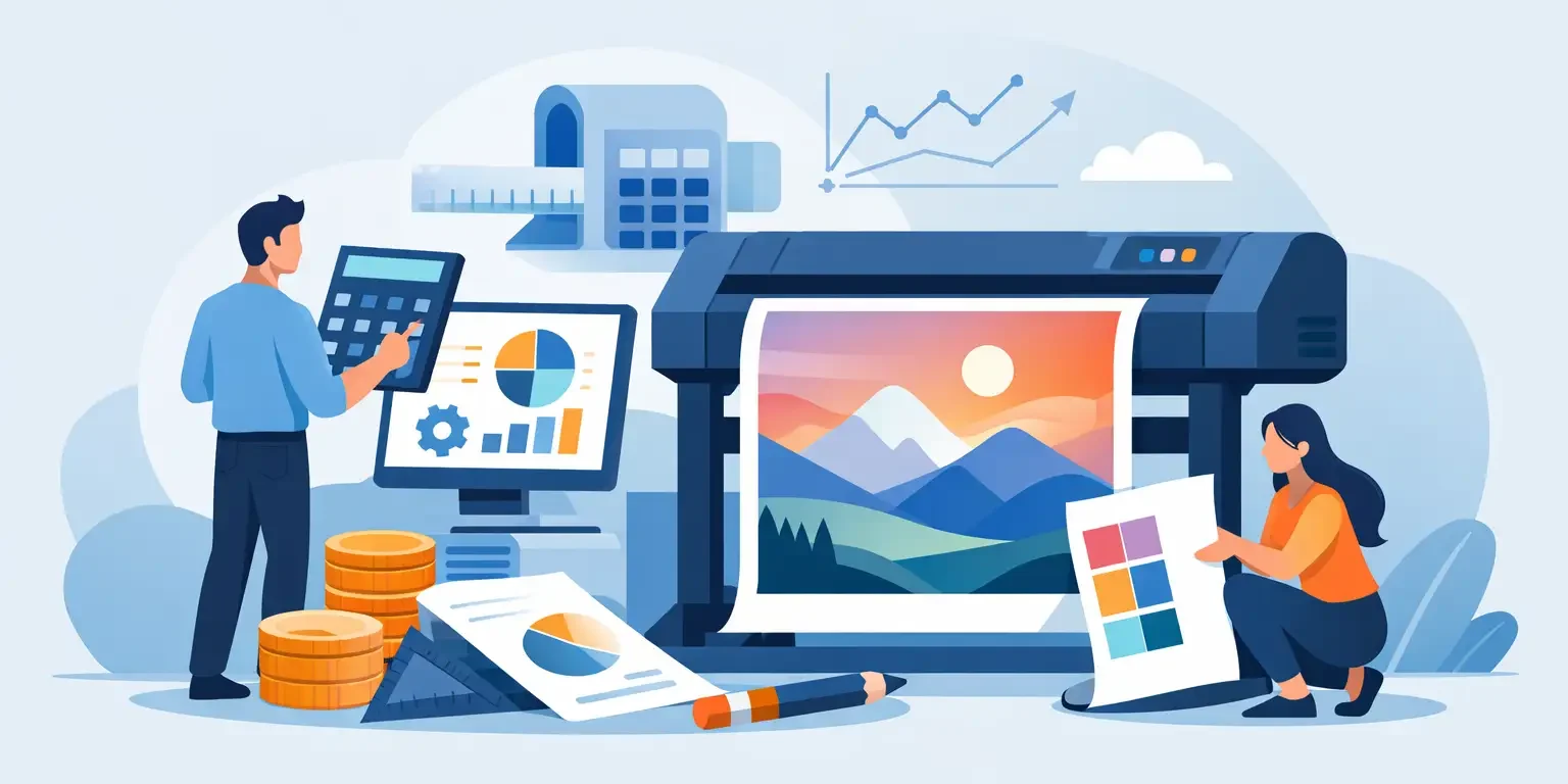 How to Calculate Large Format Printing Cost