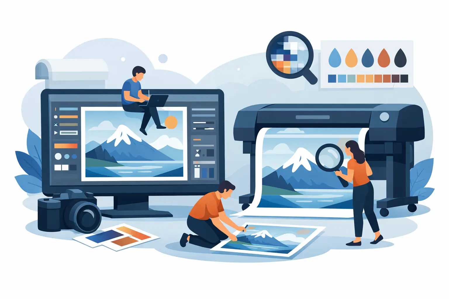 How to Prepare Images for Large Format Printing