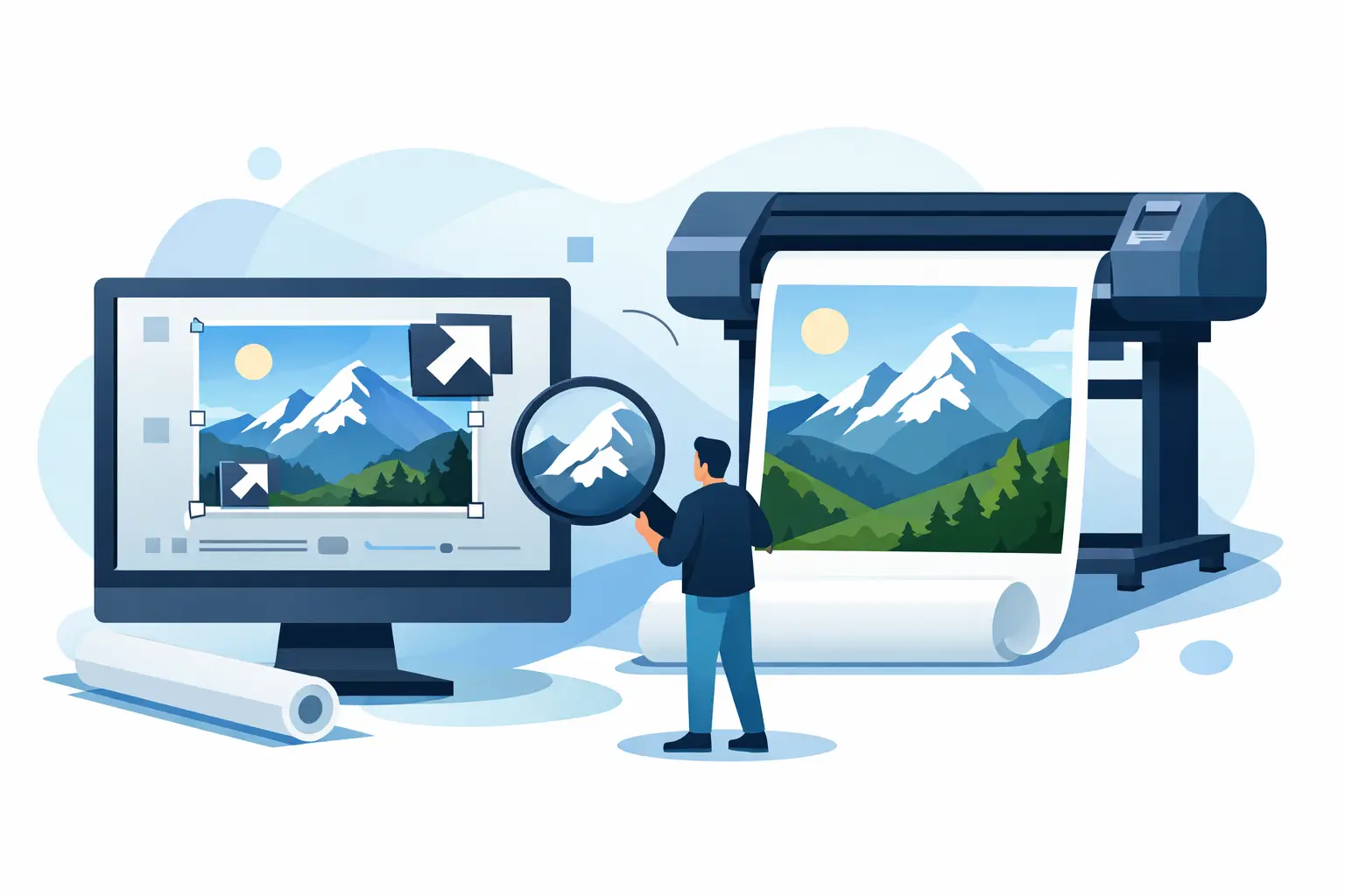 How to Resize Images for Large Format Printing