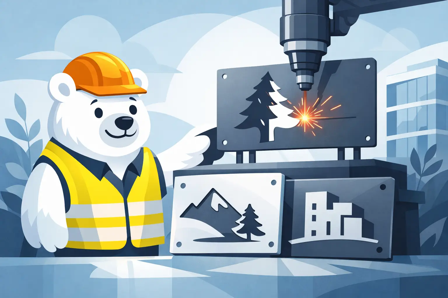 Laser Cut Signage Panels for Business Use