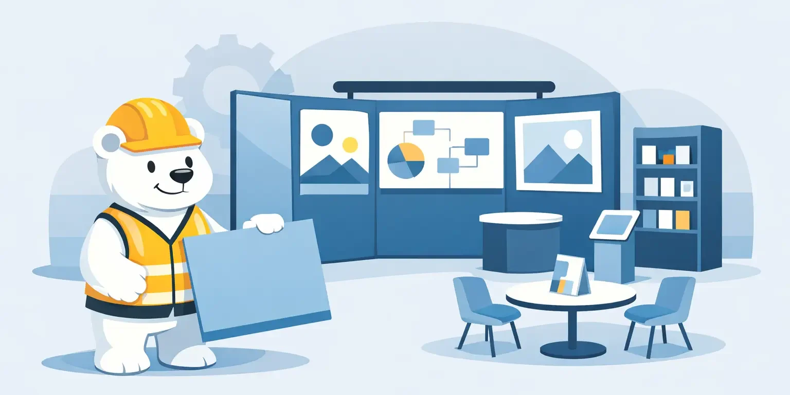 Modular Display Systems for Business Use