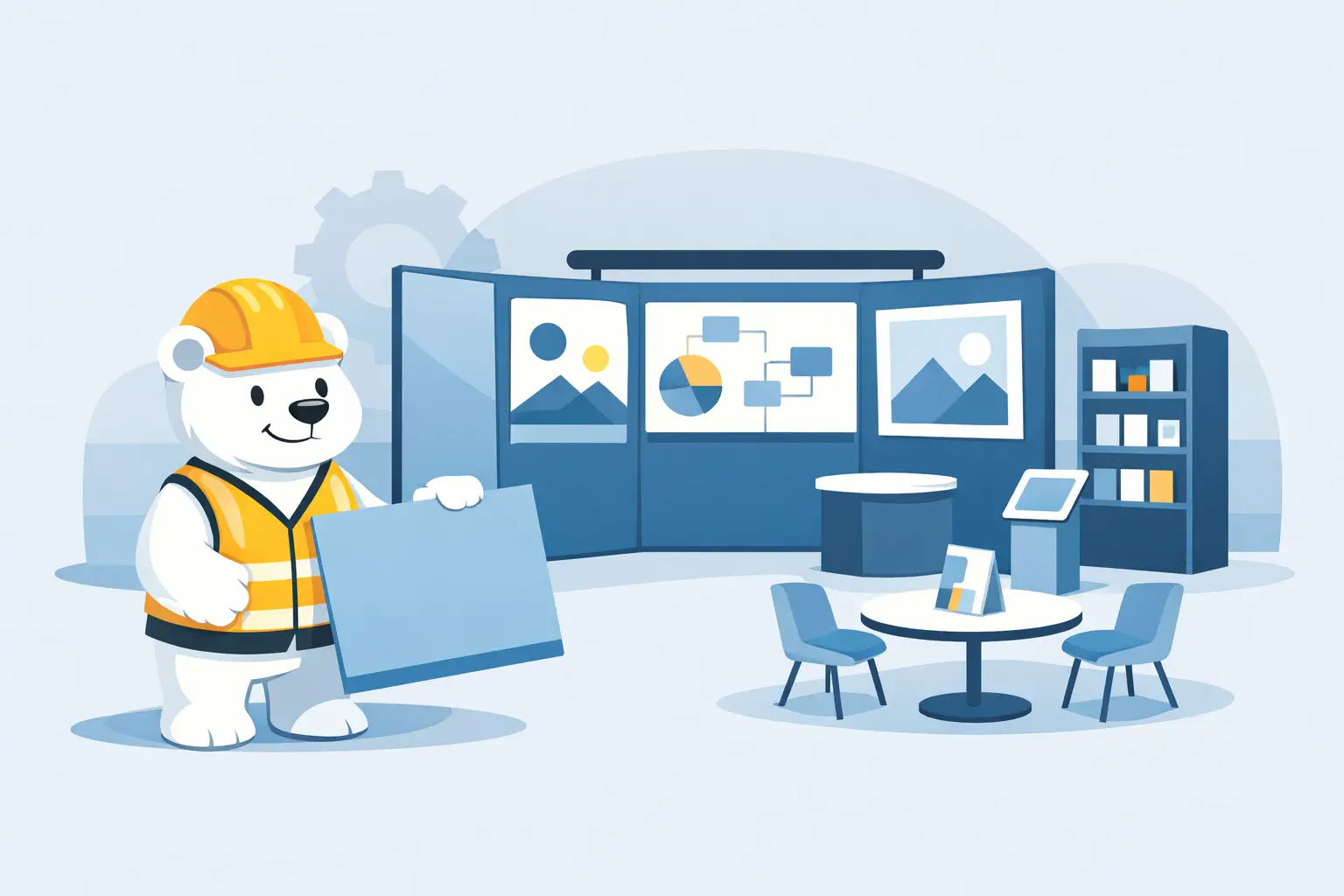 Modular Display Systems for Business Use