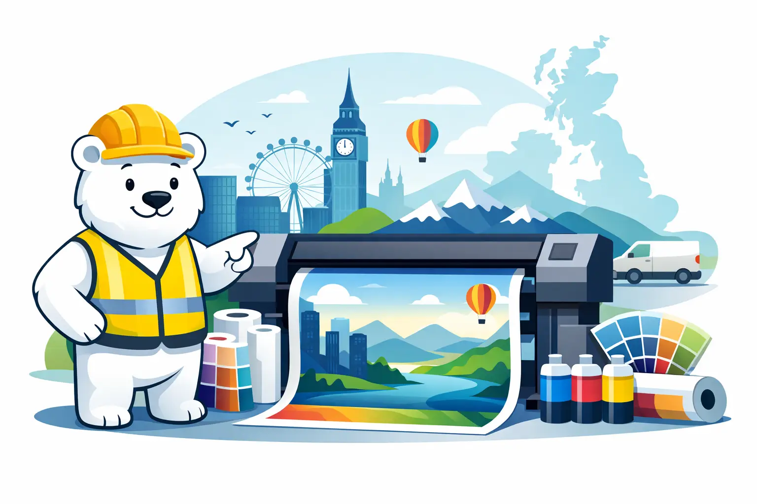 Top Large Format Printing Companies in the UK