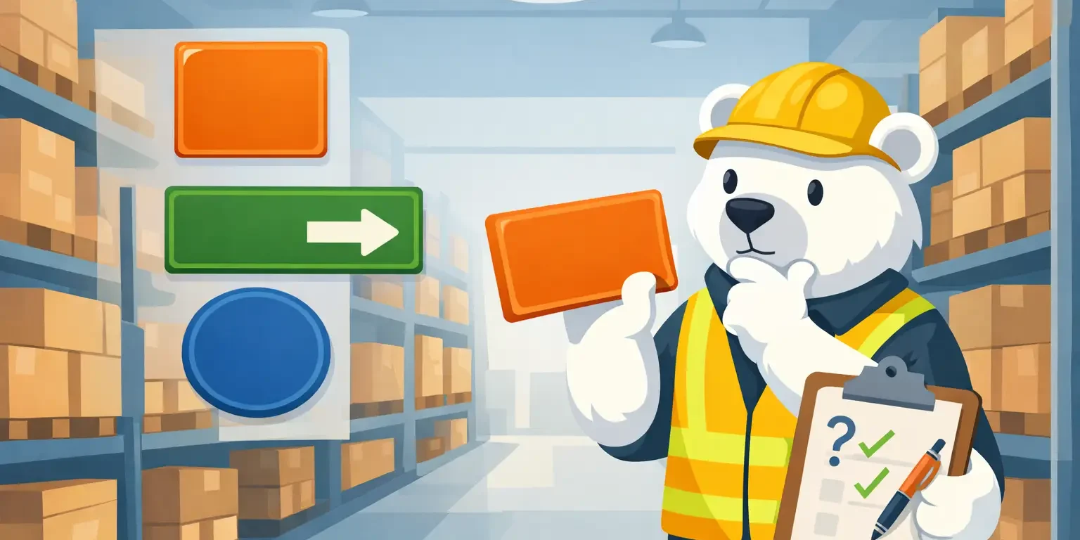 Choosing the Right Warehouse Aisle Marker Sign Choosing the Right Warehouse Aisle Marker Sign