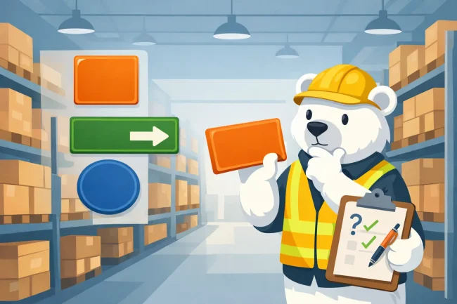 Choosing the Right Warehouse Aisle Marker Sign