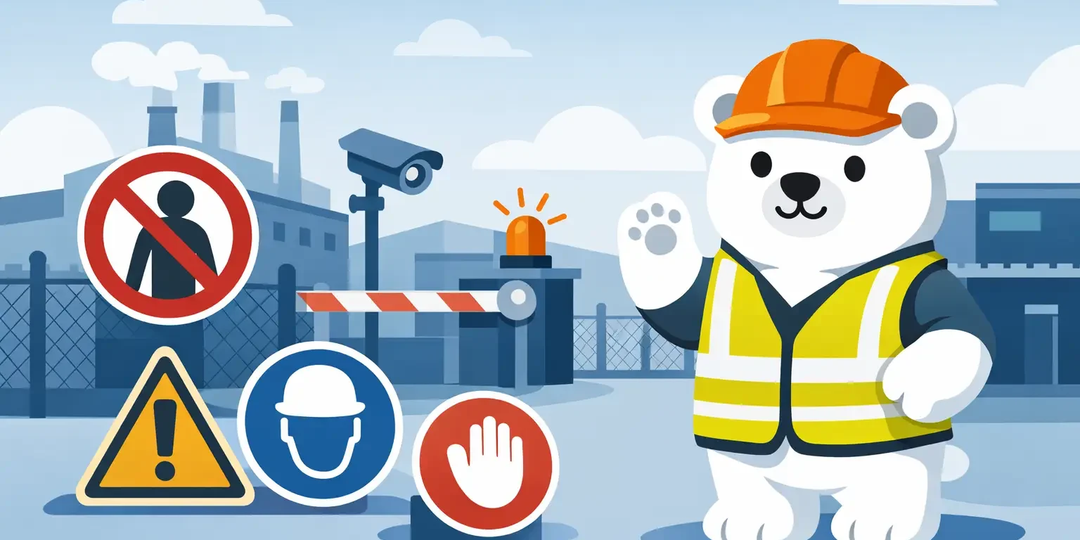 Factory Signs Lancashire for Safer Sites