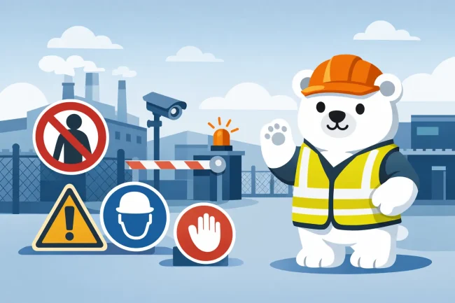 Factory Signs Lancashire for Safer Sites
