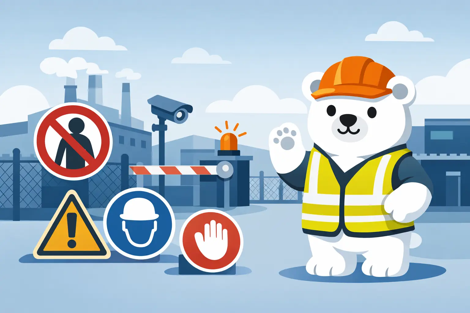 Factory Signs Lancashire for Safer Sites
