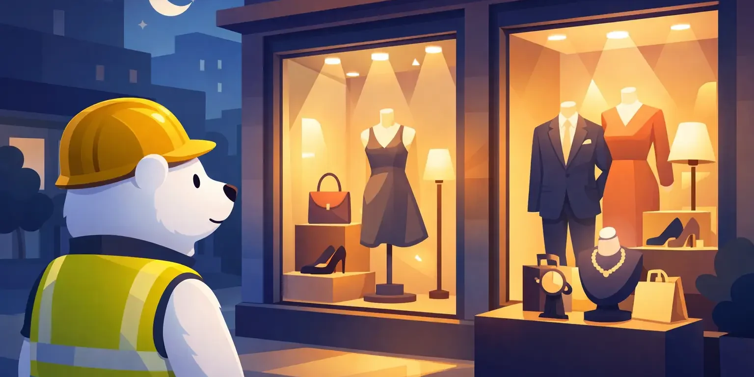 Illuminated Window Displays That Sell Illuminated Window Displays That Sell