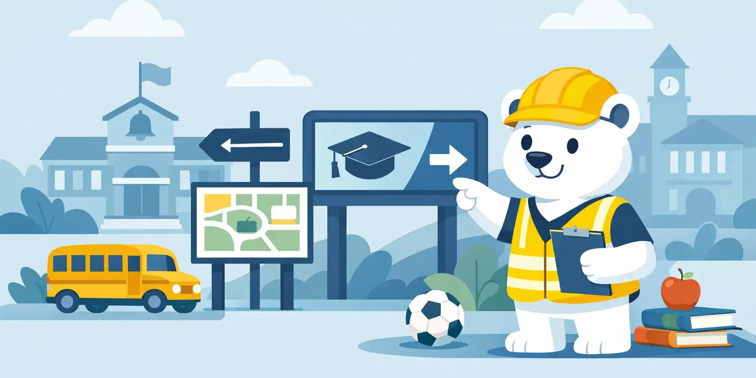 School & College Signs That Work Harder