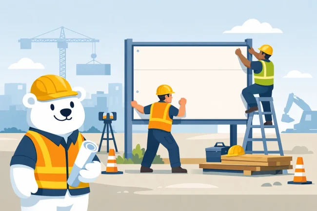 Site Board Erection Services That Work