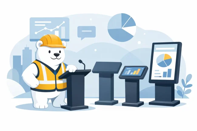 Choosing Lecturn Displays for Business Use
