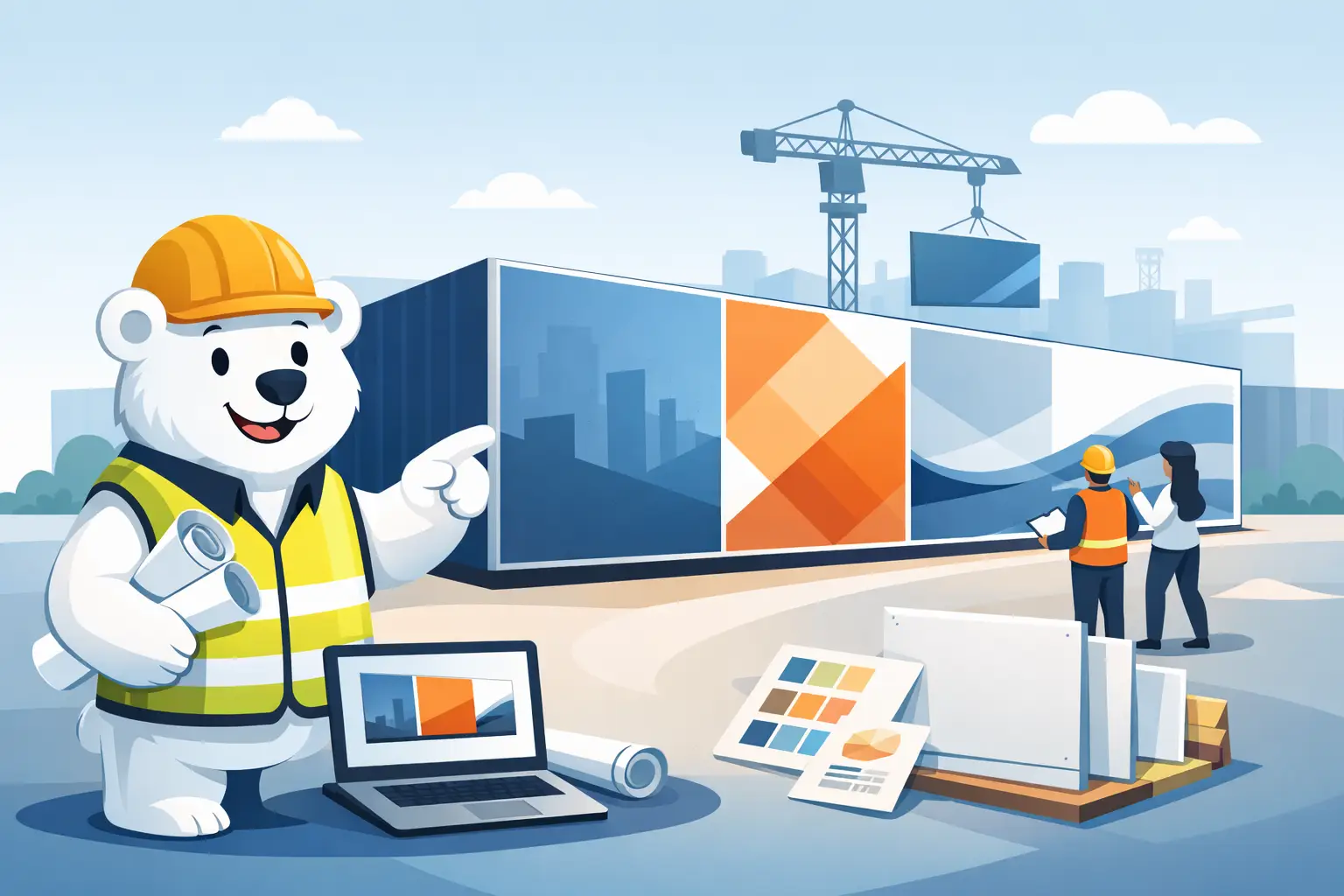 How to Order Branded Hoarding Panels