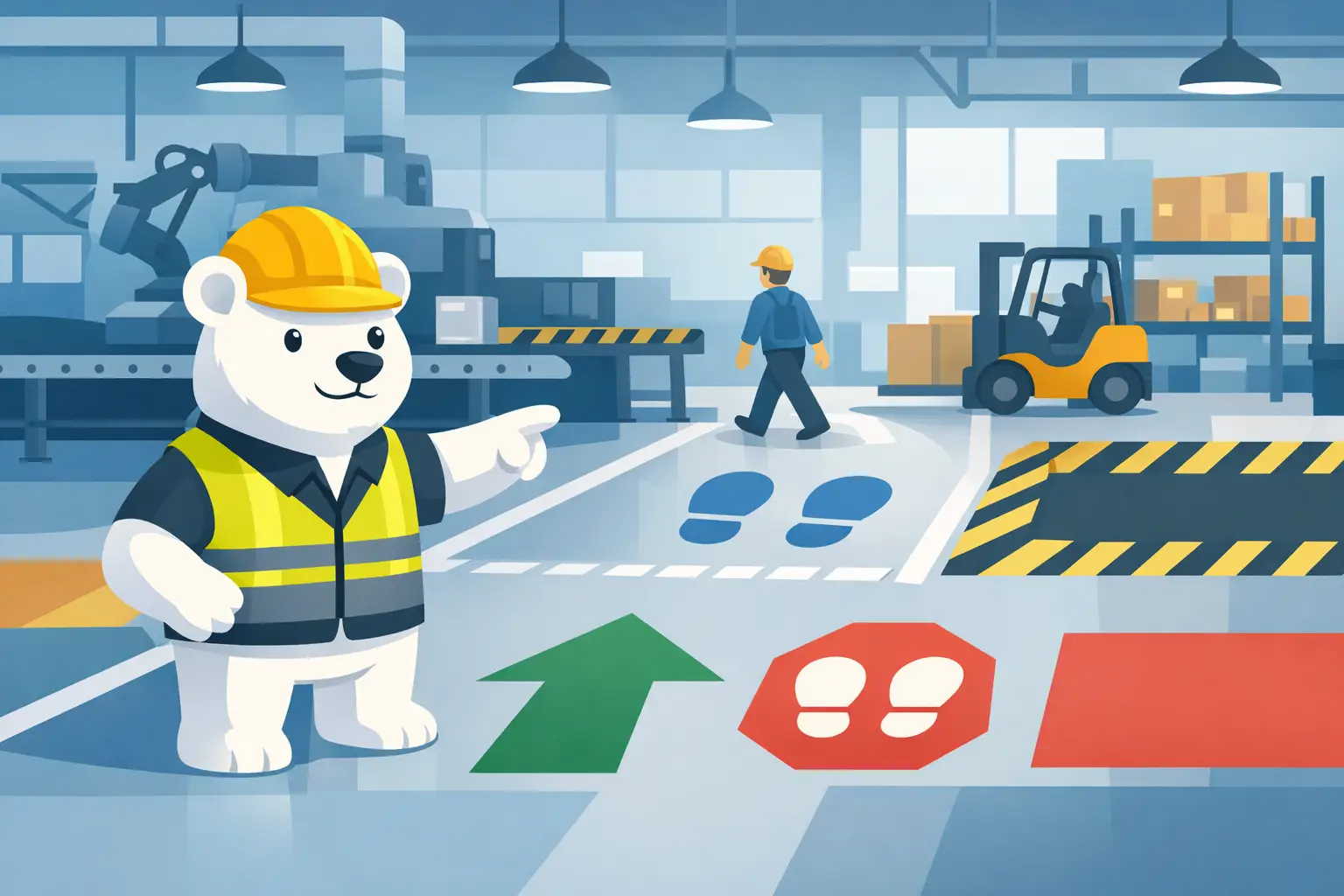 Factory Floor Graphics That Actually Work