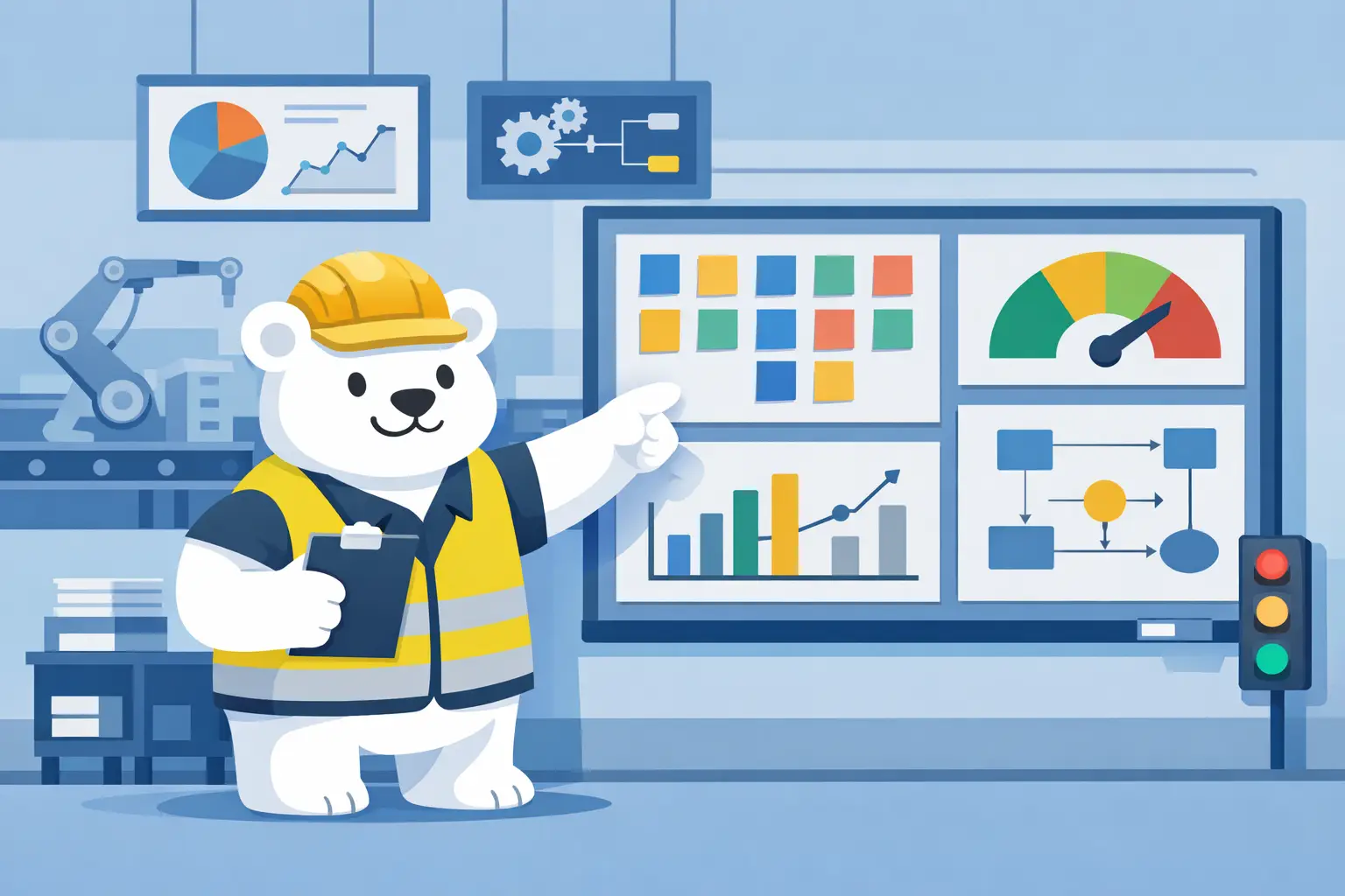 Factory Visual Management Example Ideas