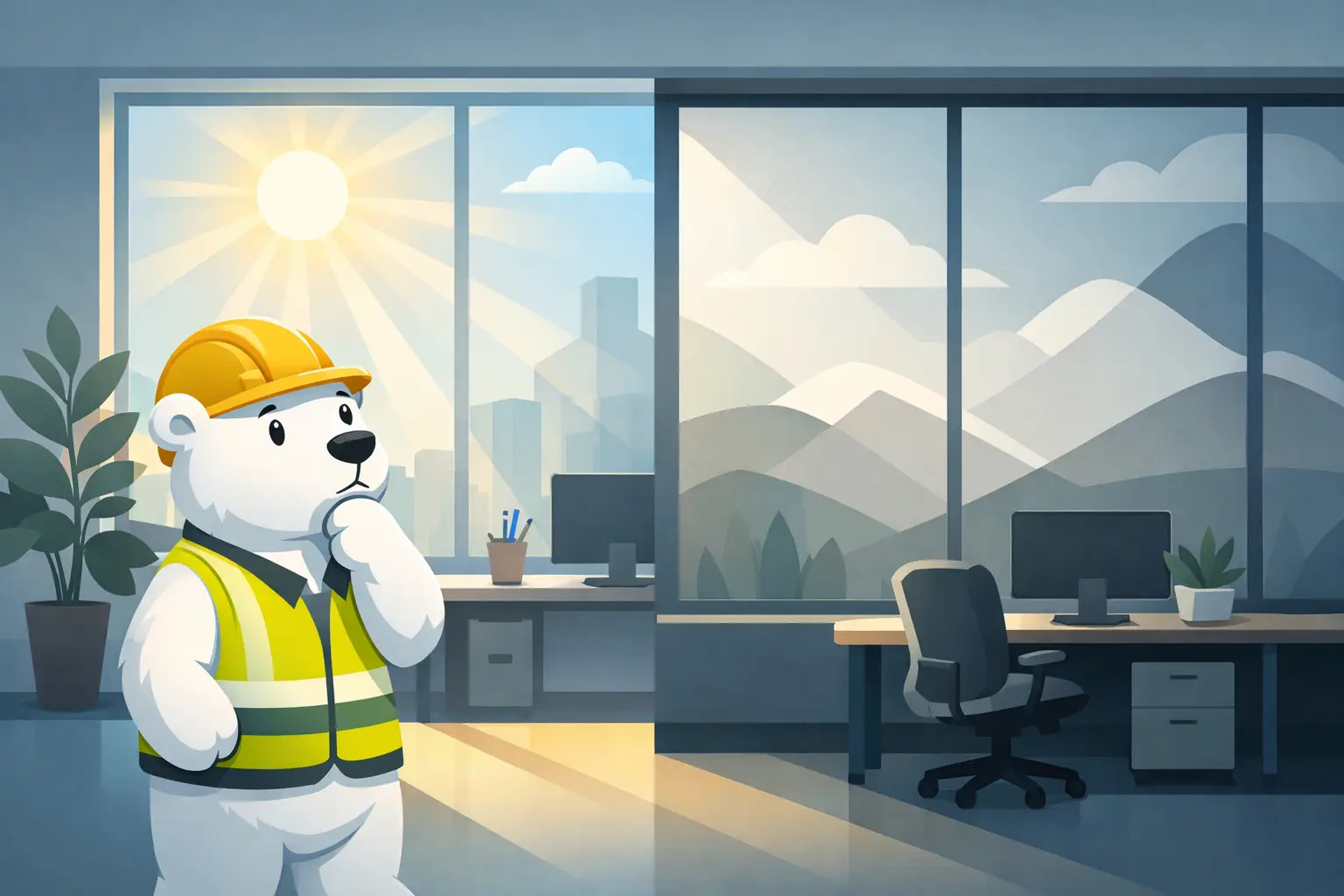 Can Window Graphics Block Sunlight at Work?