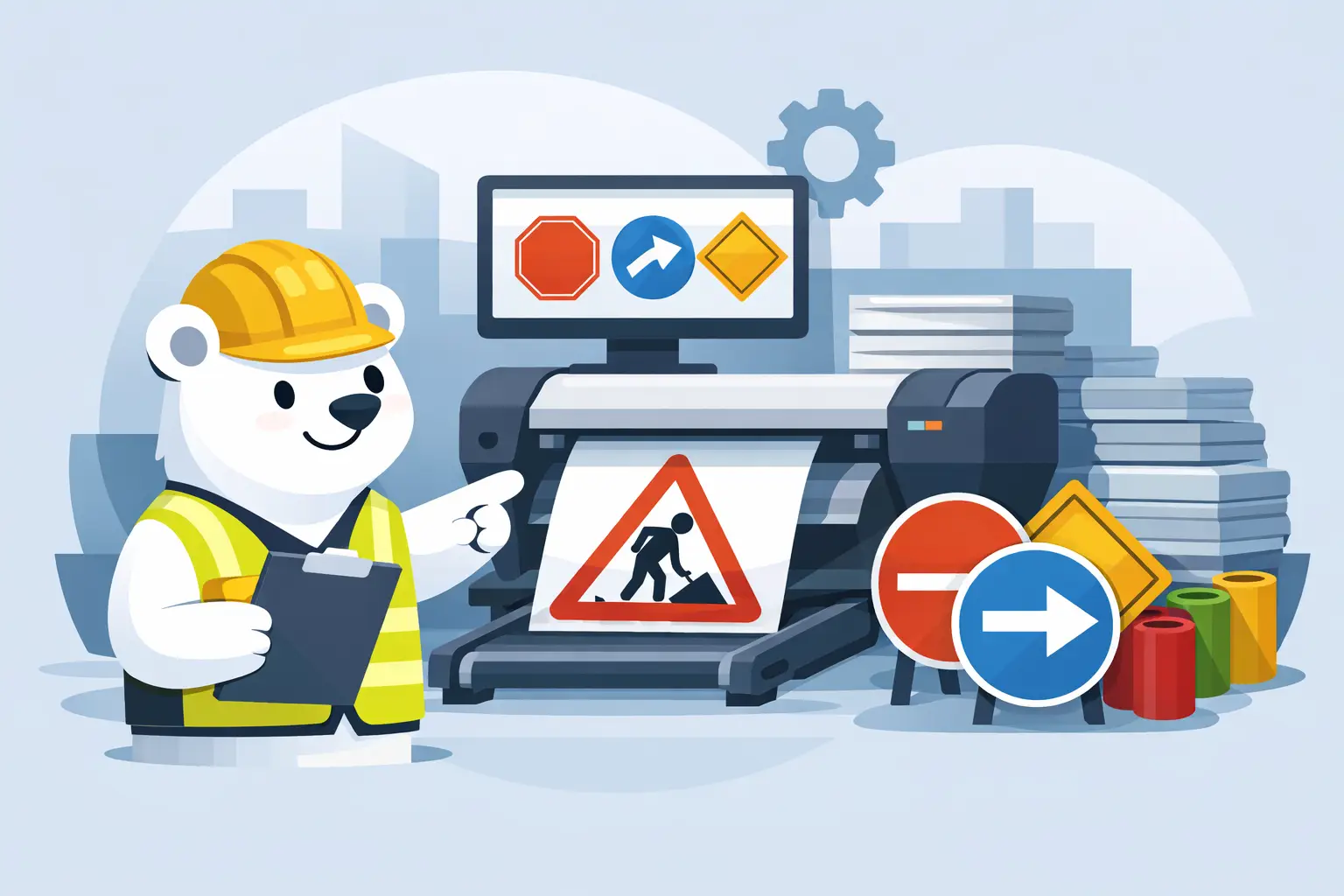 Choosing a Traffic Sign Printing Service