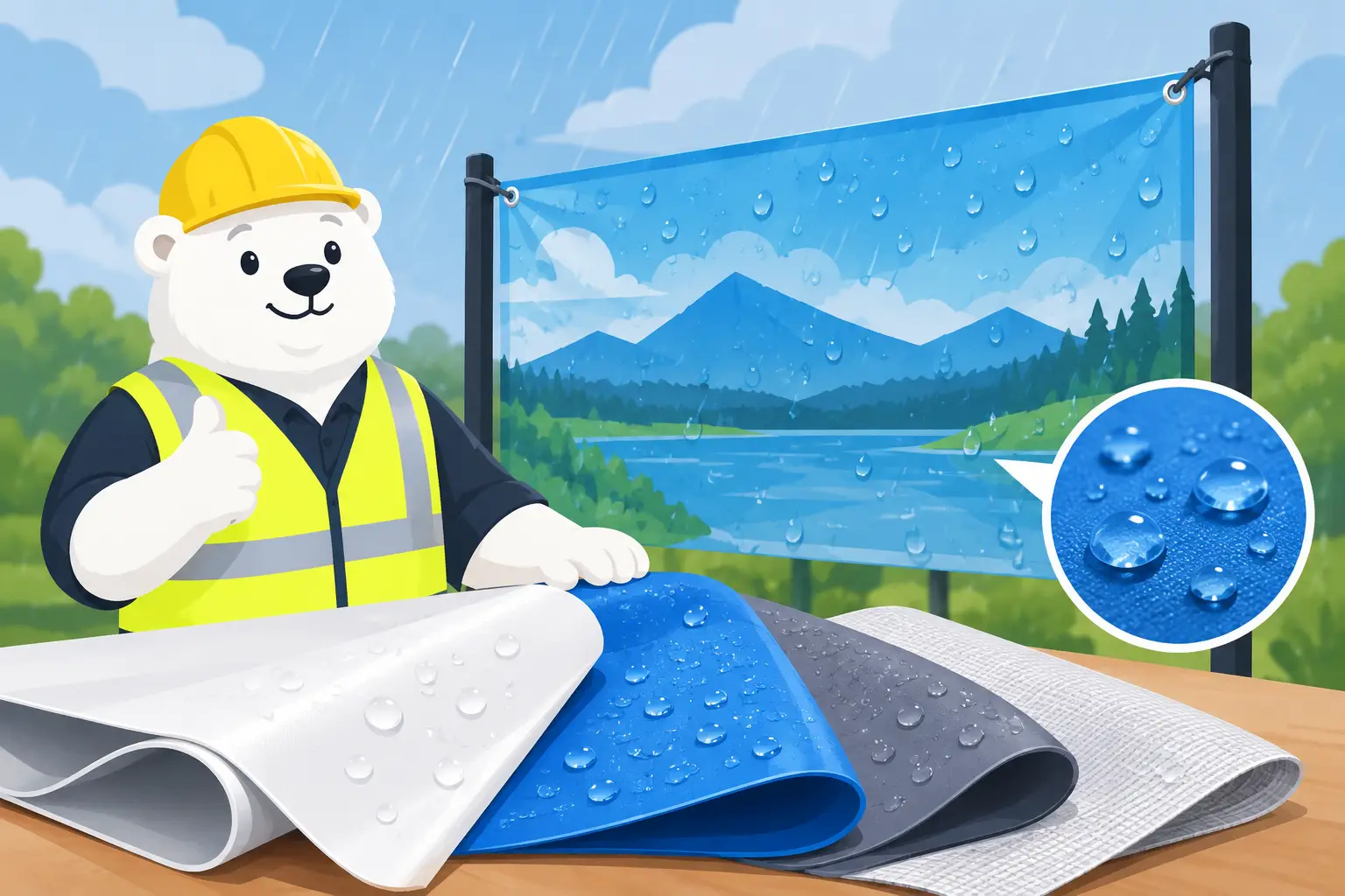 Which Banner Material Is Waterproof for Outdoors?